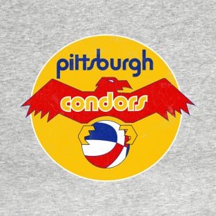 Defunct Pittsburgh Condors ABA Basketball 1971 T-Shirt